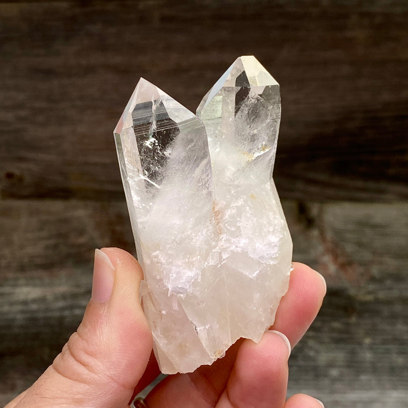 Lemurian Quartz Twin Crystal - 195