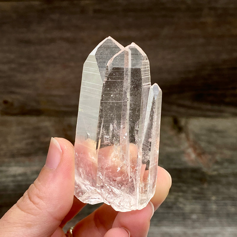 Lemurian Quartz "Triple Goddess" Crystal - 196
