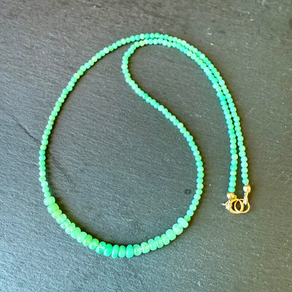 Chrysoprase Necklace