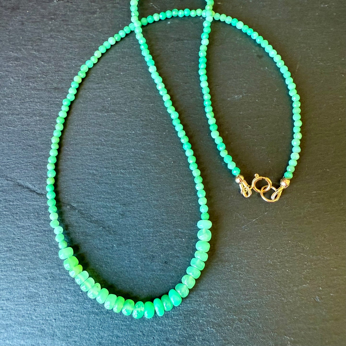 Chrysoprase Necklace