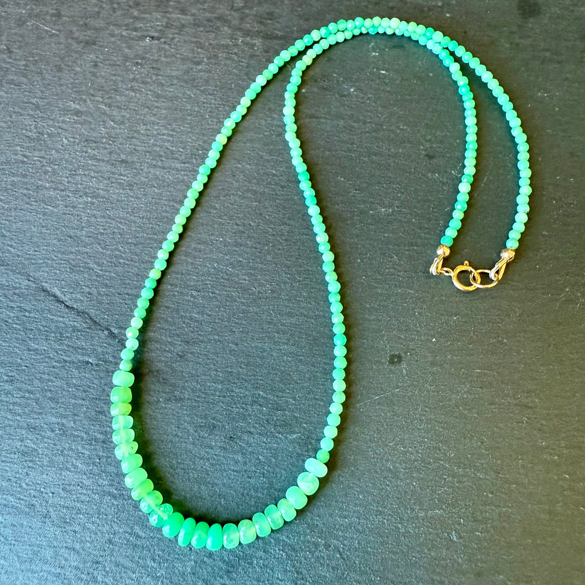 Chrysoprase Necklace