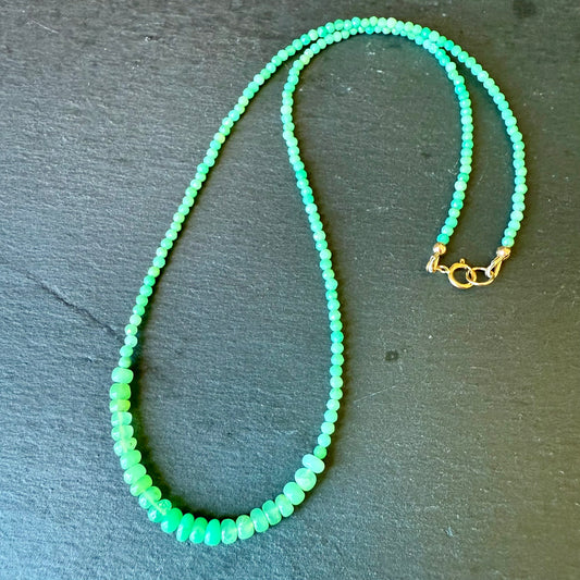 Chrysoprase Necklace