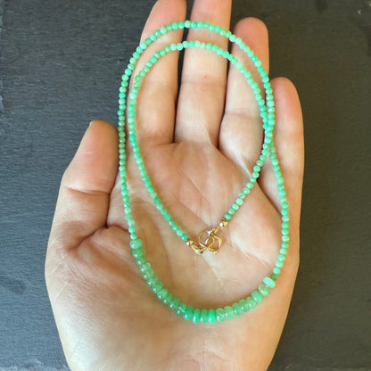 Chrysoprase Necklace