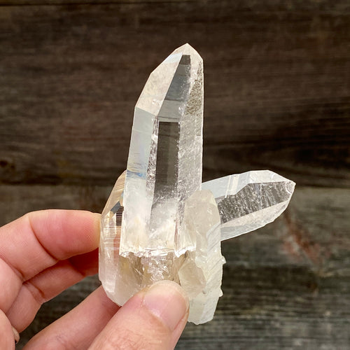 Lemurian Quartz Crystal Cluster