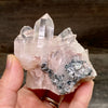 Pink Lemurian Quartz Cluster - 24