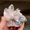 Pink Lemurian Quartz Cluster - 24