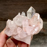 Pink Lemurian Quartz Cluster - 24