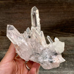 Pink Lemurian Quartz Cluster - 25
