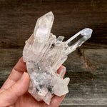 Pink Lemurian Quartz Cluster - 25