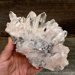 Pink Lemurian Quartz Cluster - 26