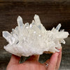 Lemurian Quartz Crystal Cluster