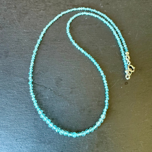 Blue Topaz Necklace