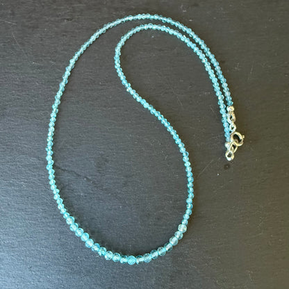 Blue Topaz Necklace