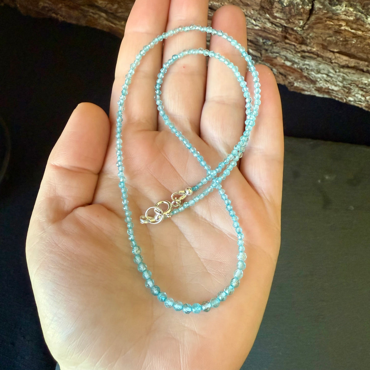 Blue Topaz Necklace