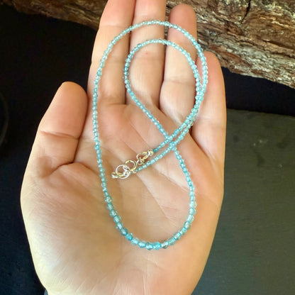 Blue Topaz Necklace