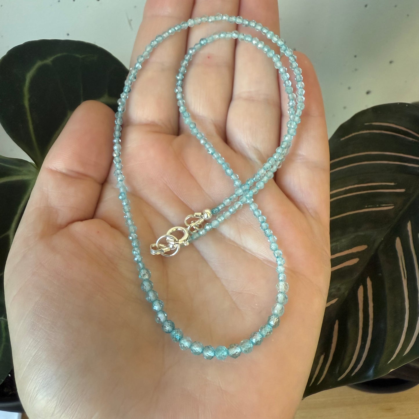 Blue Topaz Necklace