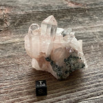 Pink Lemurian Quartz Cluster - 24