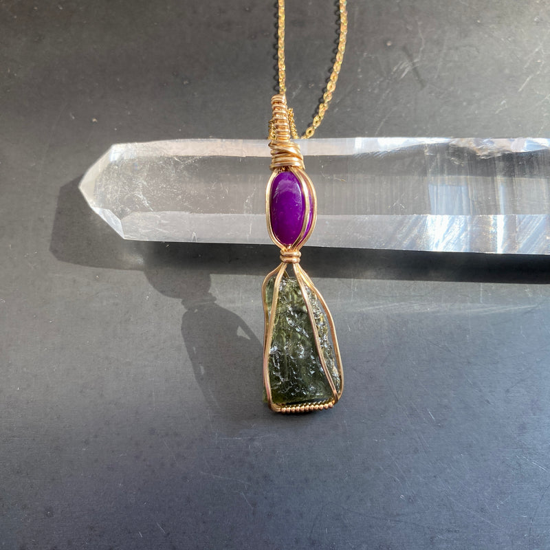 Pink Lemurian Quartz Cluster - 23
