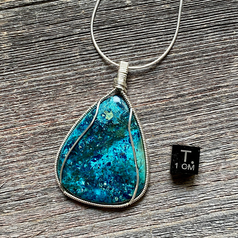 Chrysocolla Pendant