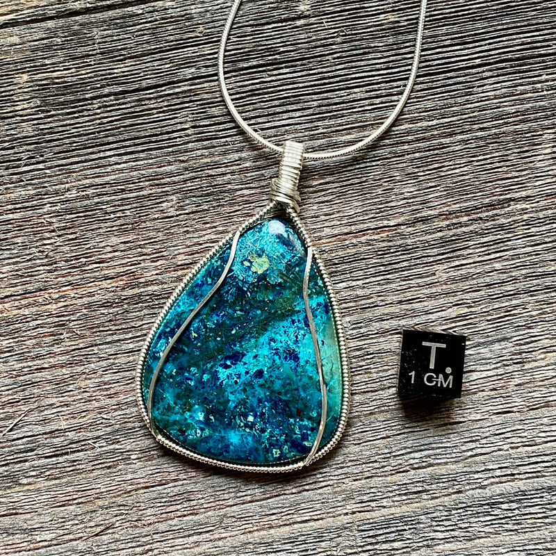Chrysocolla Pendant