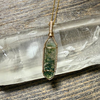 Moss Agate Pendant