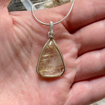 Rutilated Quartz Pendant