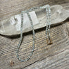 Aquamarine, Labradorite and Moonstone Gemstone Necklace
