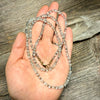 Aquamarine, Labradorite and Moonstone Gemstone Necklace