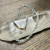 Aquamarine, Labradorite and Moonstone Gemstone Necklace