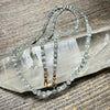 Aquamarine, Labradorite and Moonstone Gemstone Necklace