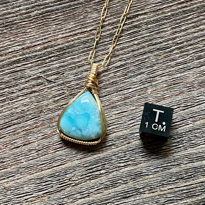 Larimar Pendant