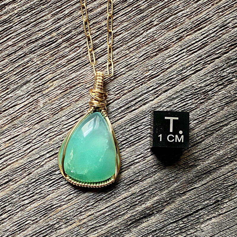 Chrysoprase Pendant