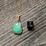 Chrysoprase Pendant
