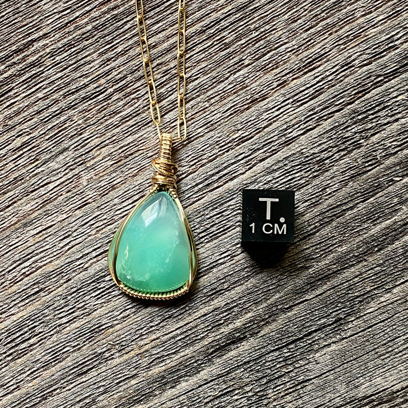 Chrysoprase Pendant