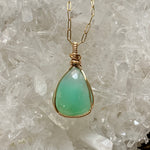 Chrysoprase Pendant