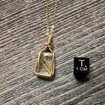 Rutilated Quartz Pendant