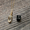 Double Terminated Quartz Crystal Pendant