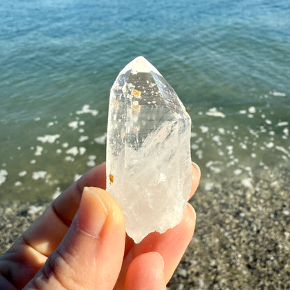 Lemurian Quartz Self-Healed Crystal