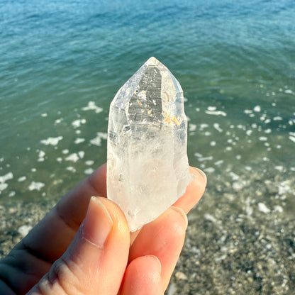 Lemurian Quartz Self-Healed Crystal