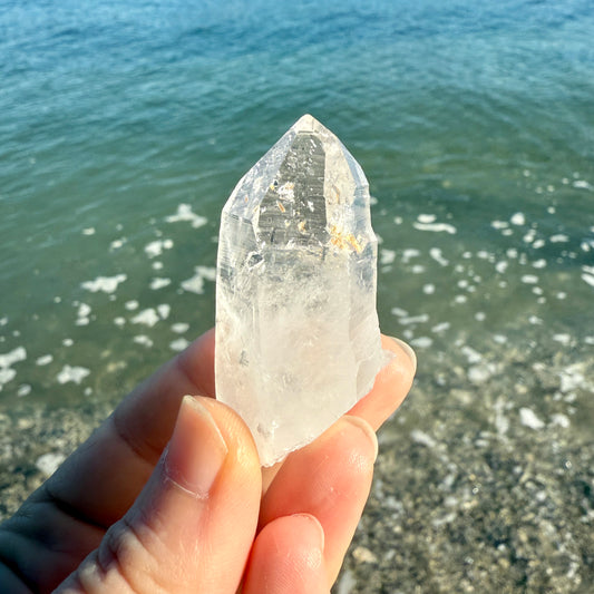 Lemurian Quartz Self-Healed Crystal