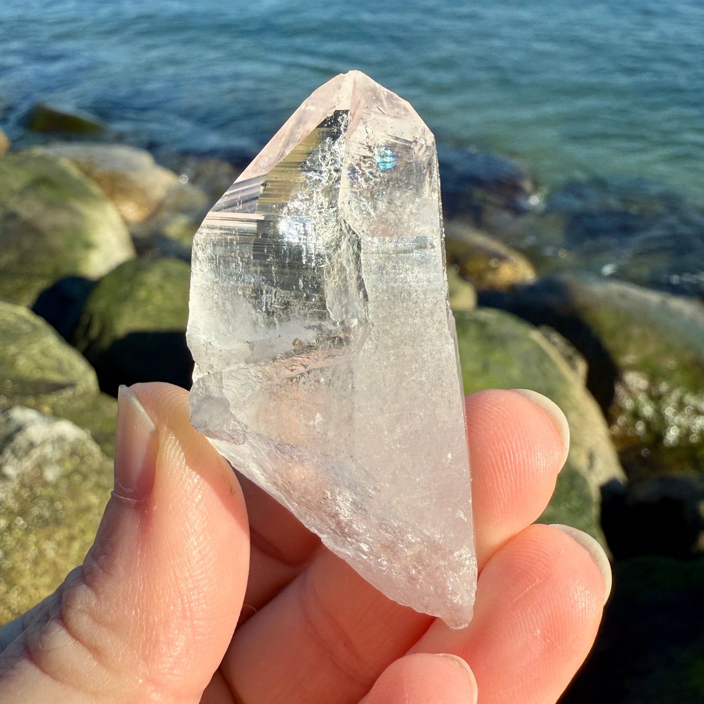 Lemurian Quartz Crystal