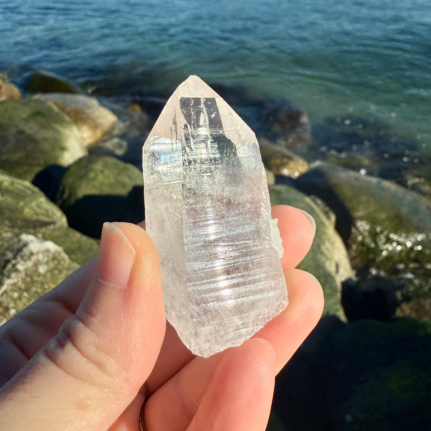 Lemurian Quartz Crystal