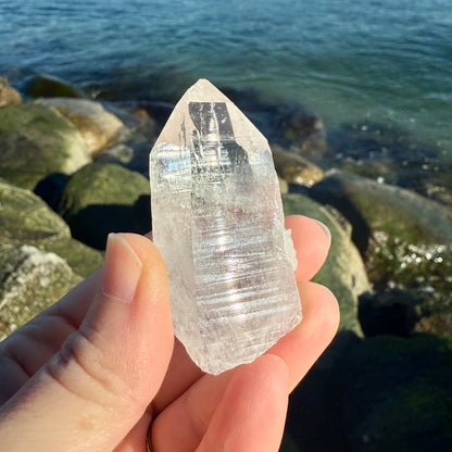 Lemurian Quartz Crystal