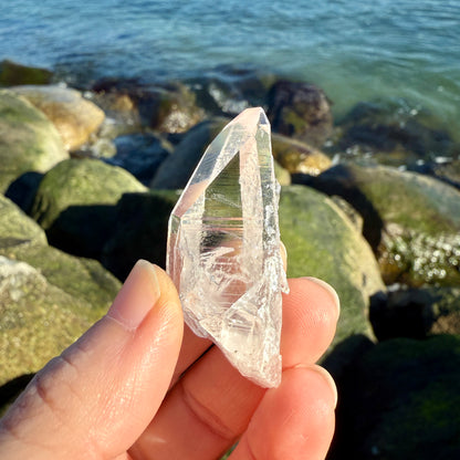 Lemurian Quartz Crystal