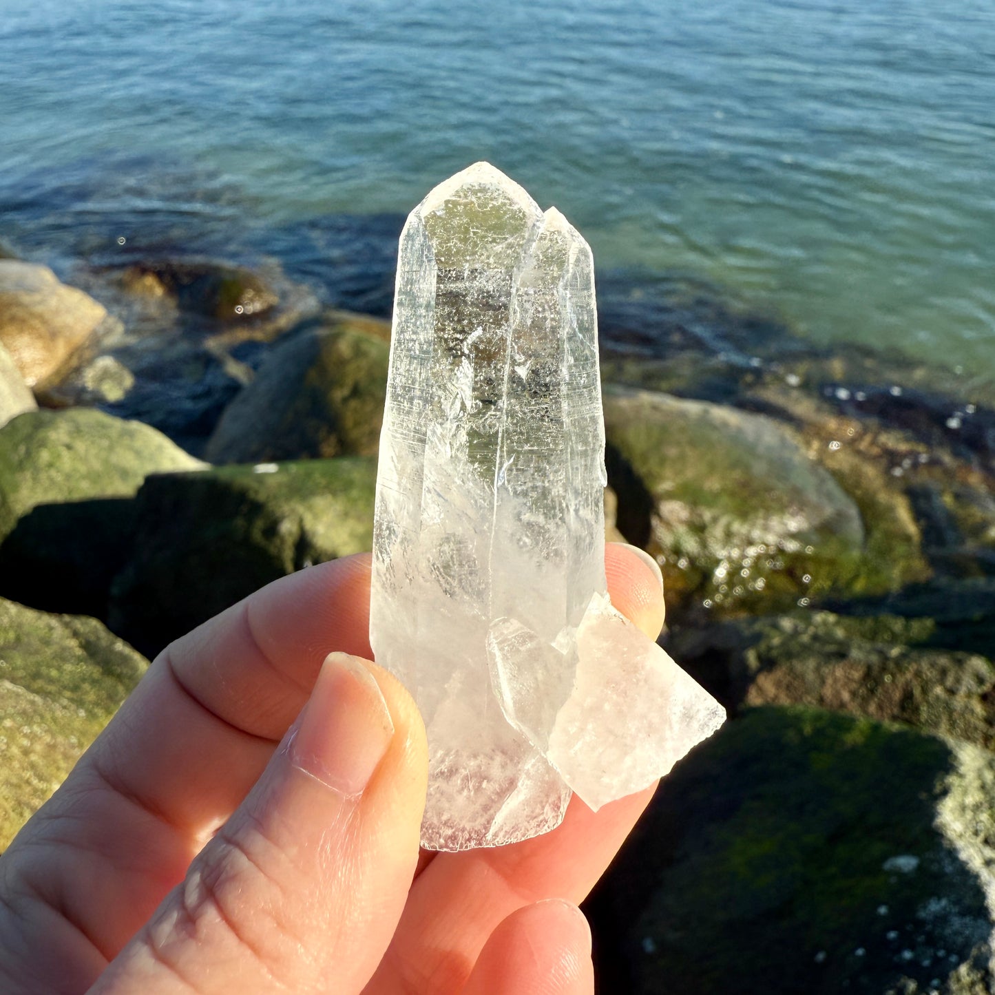 Lemurian Quartz Crystal
