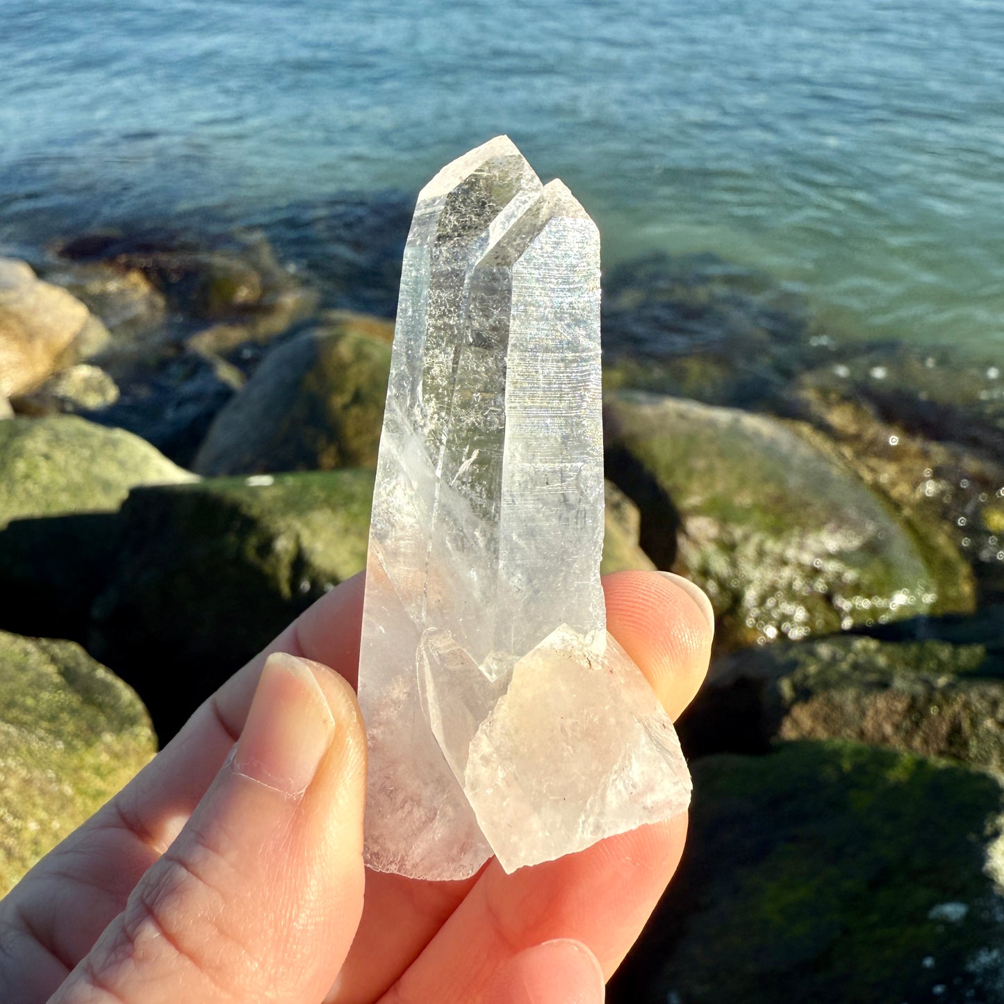 Lemurian Quartz Crystal