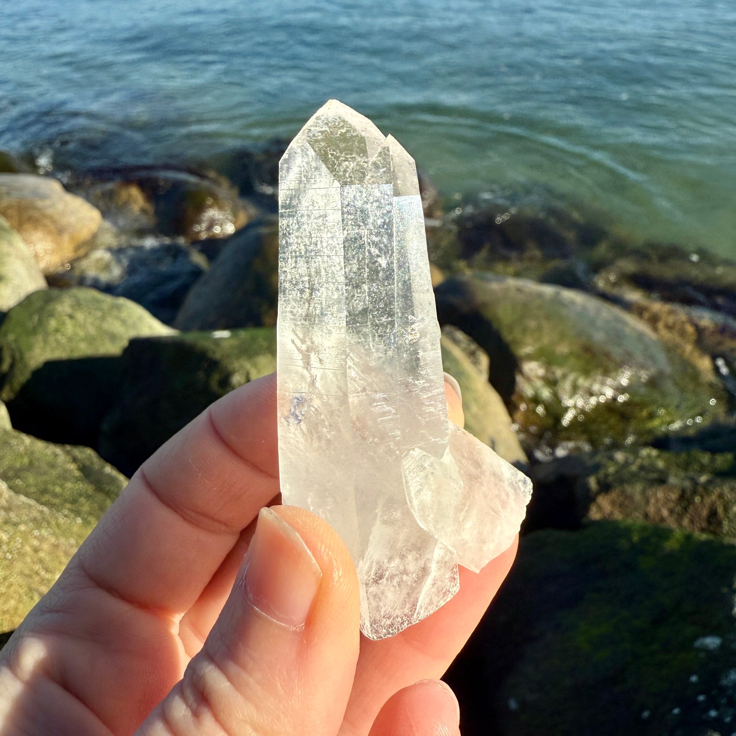 Lemurian Quartz Crystal