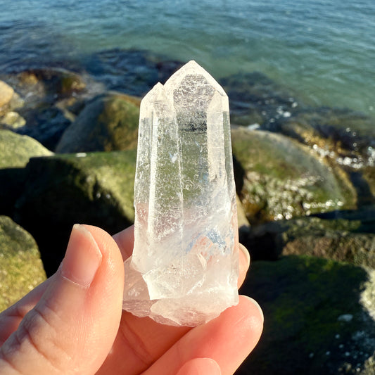 Lemurian Quartz Crystal