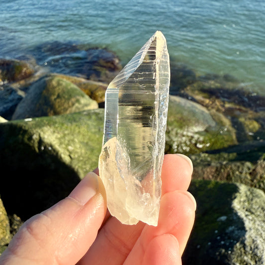 Lemurian Quartz Crystal - Window