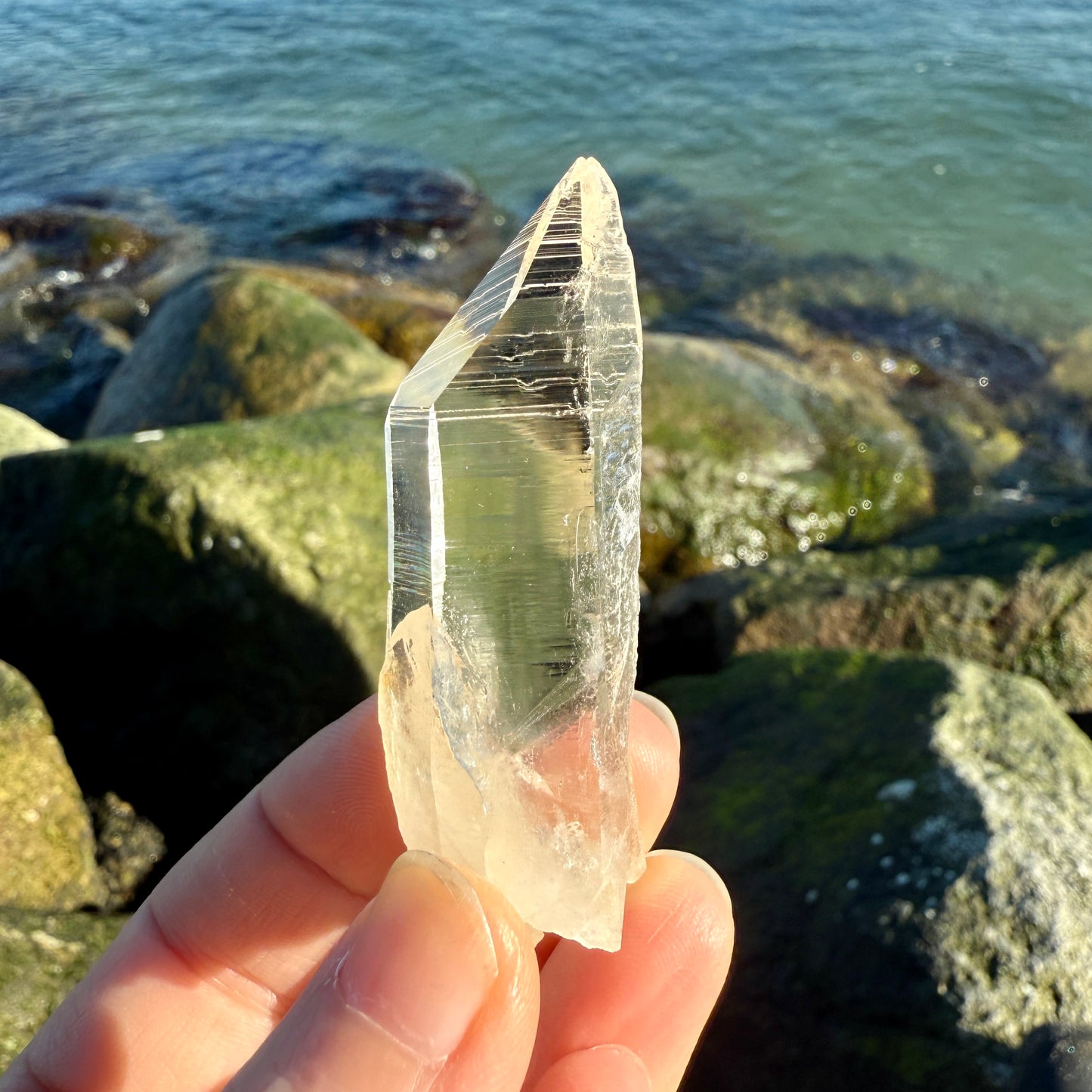 Lemurian Quartz Crystal - Window